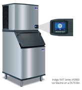 386Kg/24 Hr, Indigo NXT Dice Ice Cube Machine.